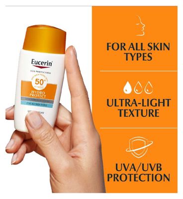 Eucerin Sun Face Hydro Protect Ultra-Light Fluid SPF 50+ 50ml
