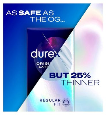 Durex Nude Condoms Enhanced Sensitivity - Regular Fit -12 pack