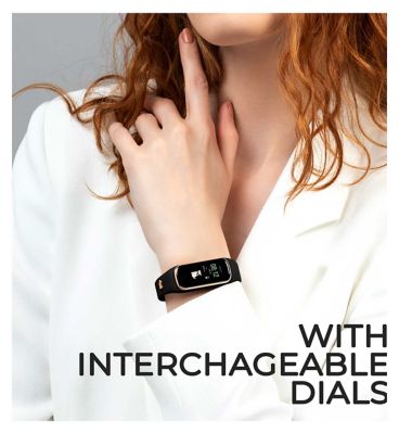 Radley Ladies Series 8 Black Silicone Strap Smart Watch