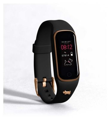 Radley Ladies Series 8 Black Silicone Strap Smart Watch