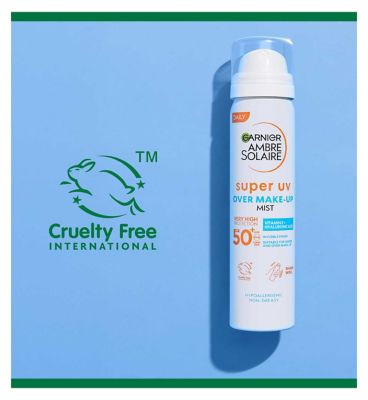 Garnier Ambre Solaire Over Makeup Super UV Face Protection Mist SPF50+ 75ml