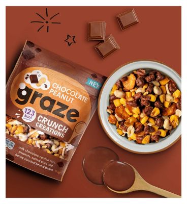 Graze Chocolate Peanut Crunch Creations 100g