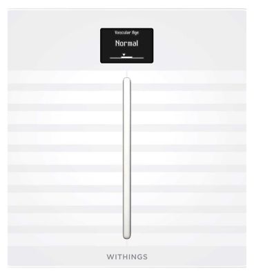 Withings Body Cardio - Heart Health & Body Composition Wi-Fi Smart Scale (White)
