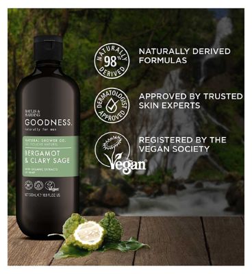 Baylis & Harding Goodness Bergamot & Clary Sage Natural Shower Gel 500ml