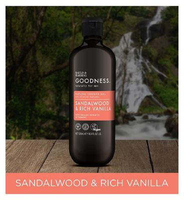 Baylis & Harding Goodness Sandalwood & Vanilla Natural Shower Gel 500ml