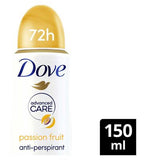 Dove Advanced Care Go Fresh Passion Fruit & Lemongrass Scent Anti-perspirant Deodorant Spray for 72 hours protection 150ml