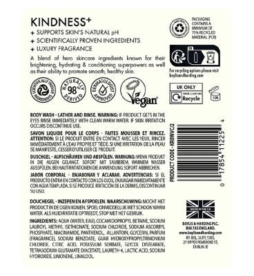 Baylis & Harding Kindness+ Vitamin C & Niacinamide 500ml Cleanse & Glow Body Wash