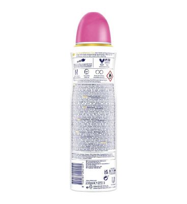 Dove Advanced Care Go Fresh Pomegranate & Lemon Verbena Anti-Perspirant Deodorant Spray Aerosol for 72 hours of protection 200ml