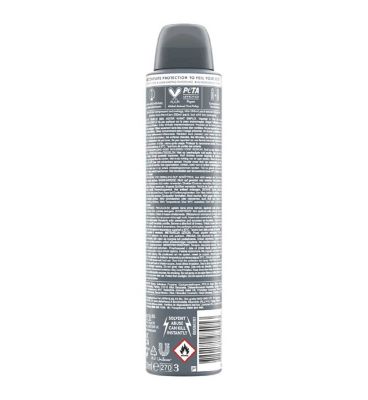 Dove Men+Care Advanced Invisible Dry 72hr Anti-Perspirant Deodorant Spray protection from sweat, odour and white marks 200ml
