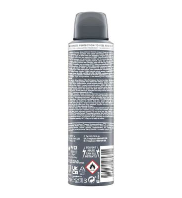 Dove Men+Care Advanced Clean Comfort 72hr Anti-Perspirant Deodorant with Triple Action Sweat & Odour Protection Technology 150ml