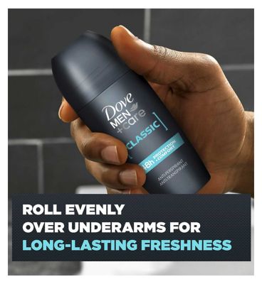 Dove Men+Care Antiperspirant Deodorant Roll On Classic 50ml