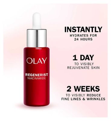 Olay Niacinamide24 + Vitamin E, Age Defy Serum, Fragrance Free, 40ml