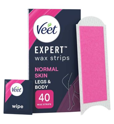 Veet Expert Cold Wax Strips Legs Normal 40s