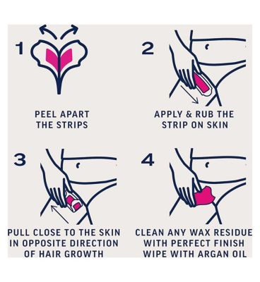 Veet Expert Wax Strips Bikini & Underarm Sensitive - 16s