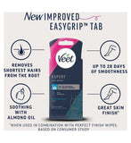 Veet Expert Cold Wax Strips Face Sensitive 40s
