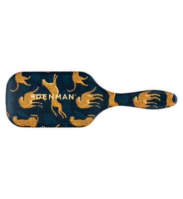Denman D83 Deluxe Leopard Print Paddle Brush