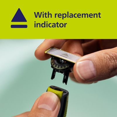 Philips OneBlade 360 Replacement Blades for Face, 1 Pack - QP410/50