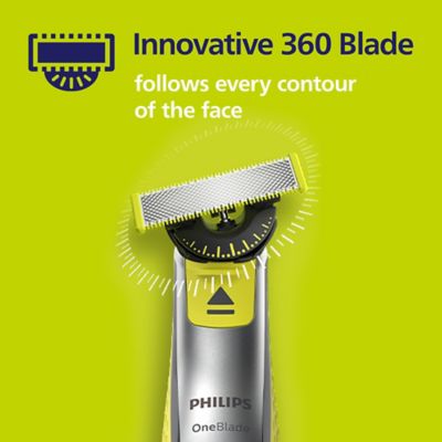 Philips OneBlade 360 Replacement Blades for Face, 1 Pack - QP410/50