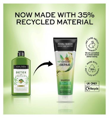 John Frieda Detox & Repair Shampoo 250ml