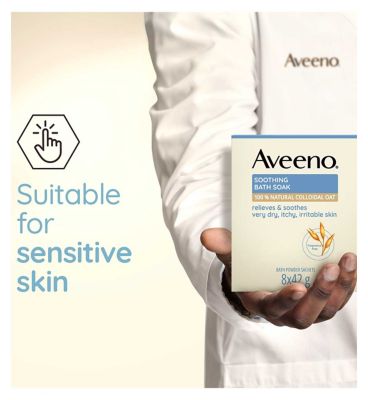 Aveeno Soothing Bath Soak 42g - 8 sachets
