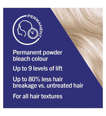 Schwarzkopf LIVE Powder Bleach Bold Blonde Permanent Hair Colour 00P
