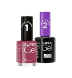 Rimmel London Supergel Grape Sorbet and Topcoat Duo