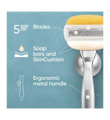 Venus Comfort Glide Coconut Plus Olay Razor- 8 Blades