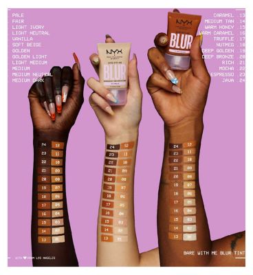 NYX Professional Makeup Bare With Me Blur Tint Foundation