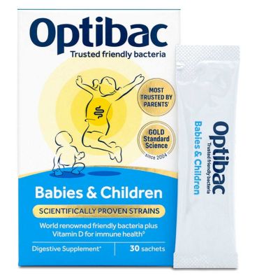 Optibac Babies & Children Gut Supplement - 30 Sachets