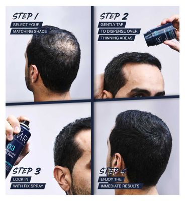MR. Jamie Stevens Medium Brown Keratin Hair Fibres 15g