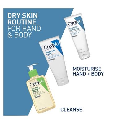 CeraVe Reparative Hand Cream with Ceramides for Extremely Dry, Rough Hands 100ml