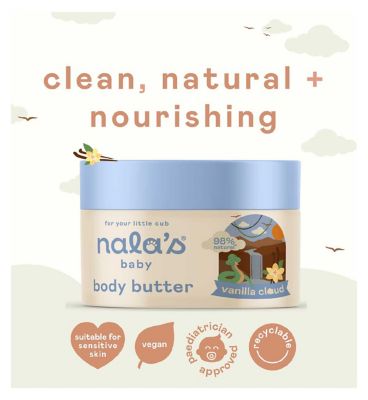 Nala's Baby Body Butter Vanilla Cloud 200ml
