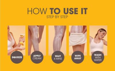 Nad's Natural Hair Removal Body Butter 3 in 1 150ml