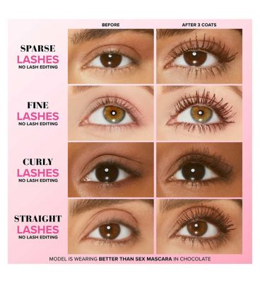Too Faced Better Than Sex Mascara - Chocolate