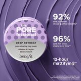 Benefit The Porefessional Deep Retreat Clay Mask 75ml