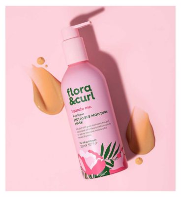 Flora & Curl Rose Water Molasses Moisture Mask 300ml