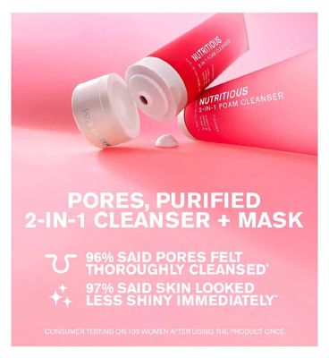 Estée Lauder Nutritious 2-in-1 Foam Face Cleanser 125ml