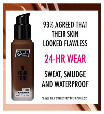 Sleek In Your Tone 24 Hour Foundation 30ml