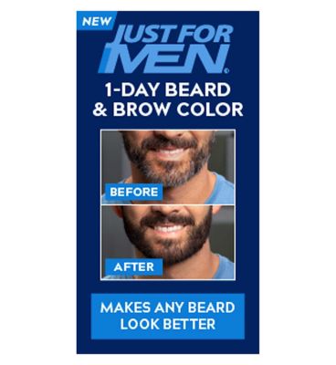 Just For Men 1-Day Beard & Brow Colour Black 9ml