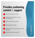 Neo G NeoThotics Pro-Flex Full Length Slimline Insoles L/XL Pair - size 8 - 11