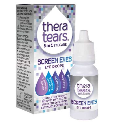 TheraTears Screen Eyes 5 in 1 Eye Drops 10ml