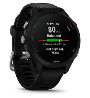 Garmin Forerunner® 255S Music GPS Running Smartwatch - Black
