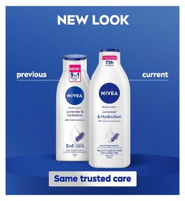 NIVEA Lavender & Hydration Body Lotion for Dry Skin 400ml