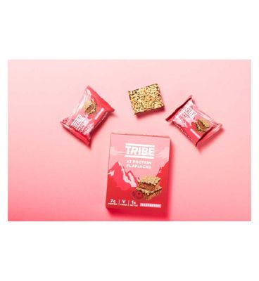 Tribe Plant Protein Flapjack Raspberry - 3 x 38g