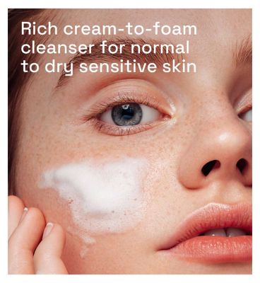 Cetaphil Hydrating Foaming Cream Cleanser for Normal to Dry Sensitive Skin 473ml