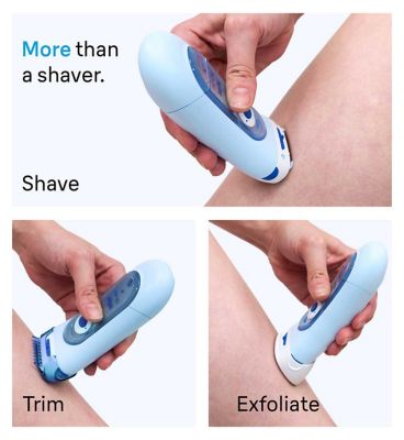 Braun Silk-épil Lady Shaver 5-160 Blue - 3-in-1 Wet & Dry Electric Shaver