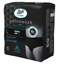 Boots Staydry Underwear Black - Engineered for Men - Large - 10 pairs