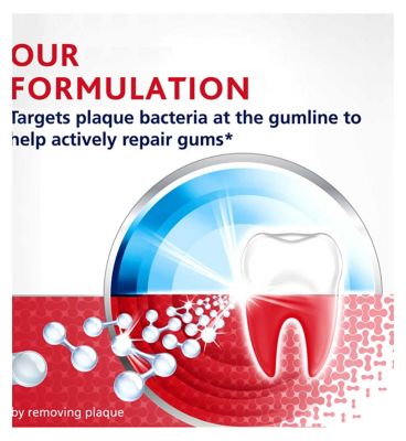Corsodyl Active Gum Repair, Toothpaste for Bleeding Gums, 75 ml
