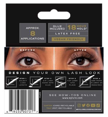 Eylure Faux Mink Individual Lashes