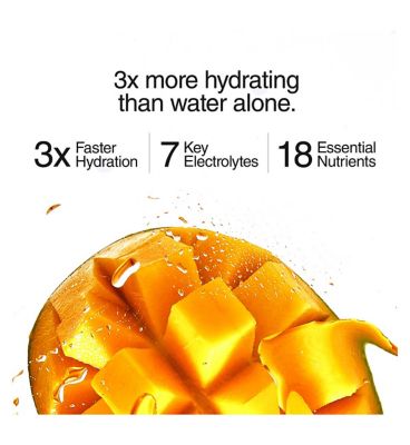Phizz Mango 3-in-1 Hydration, Electrolytes and Vitamins Effervescent Tablets - 20 Tablets